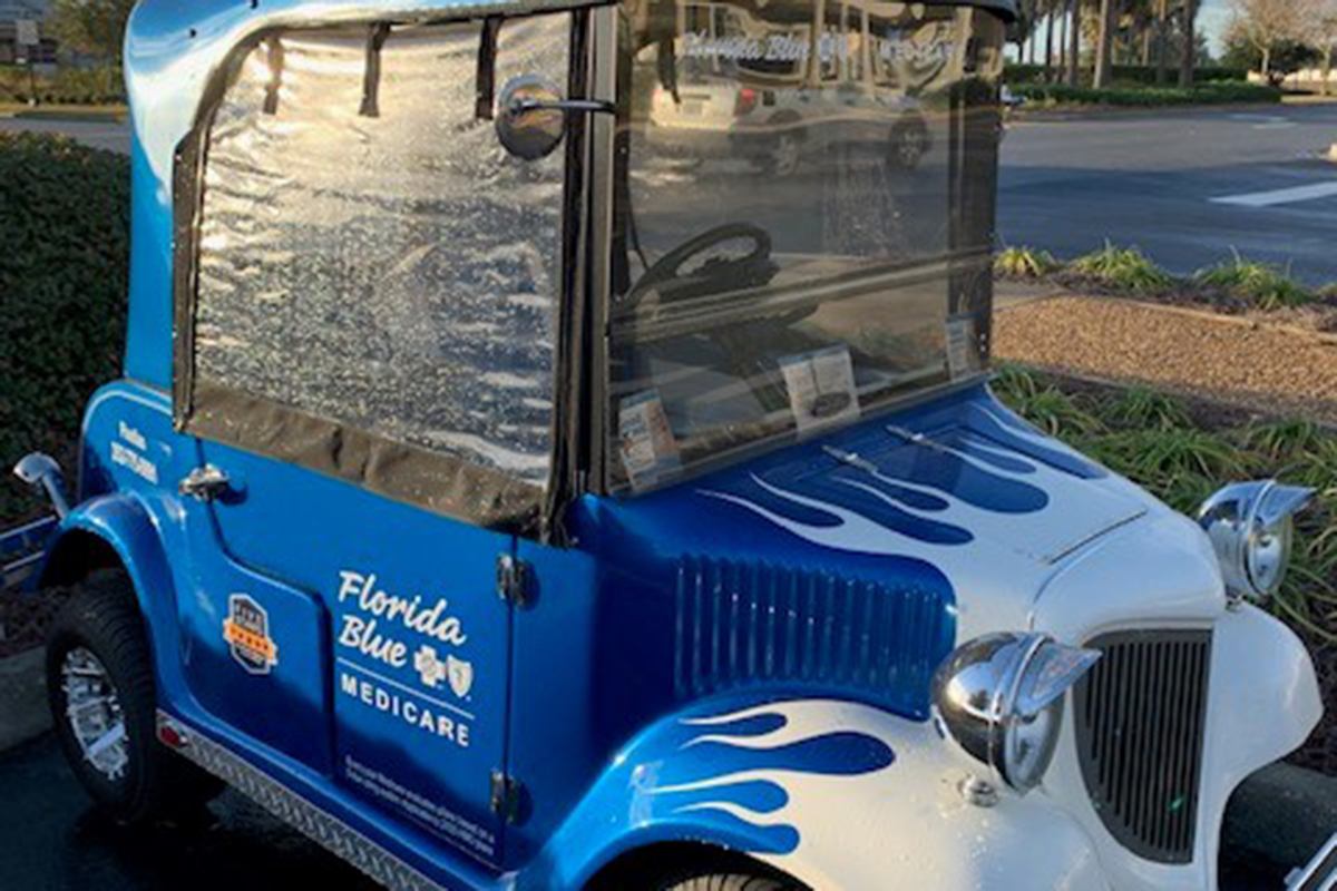 Have you seen this golf cart?
